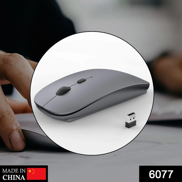 Shubh Luxmi 6077 Wireless Mouse for Laptop/PC/Mac/iPad pro/Computer - multi coloured, 208