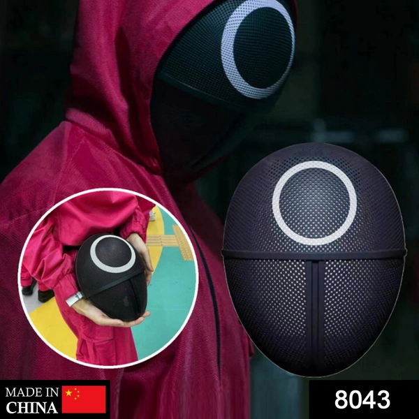 Shubh Luxmi 8043 Funny Game Halloween Costume Cosplay Mask Round (1Pc only) - multi coloured, 1210