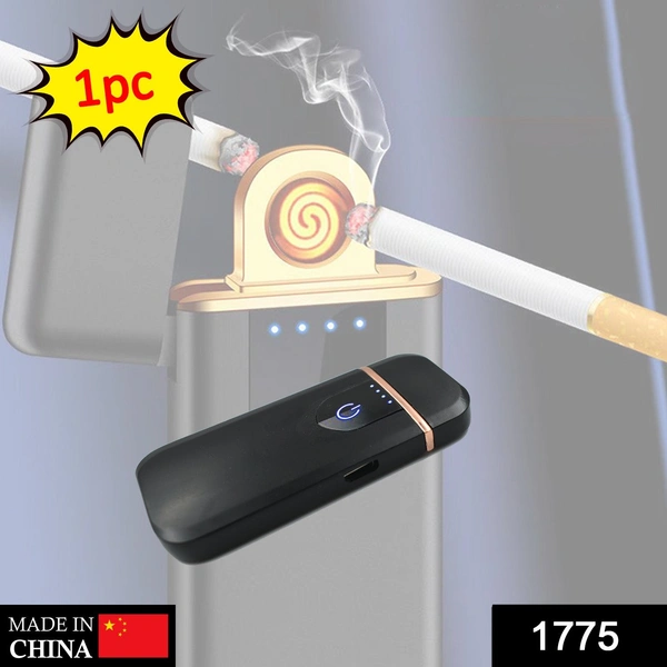 Shubh Luxmi 1775 Smart Finger Arc Lighter USB Rechargeable Lighter - multi coloured, 70