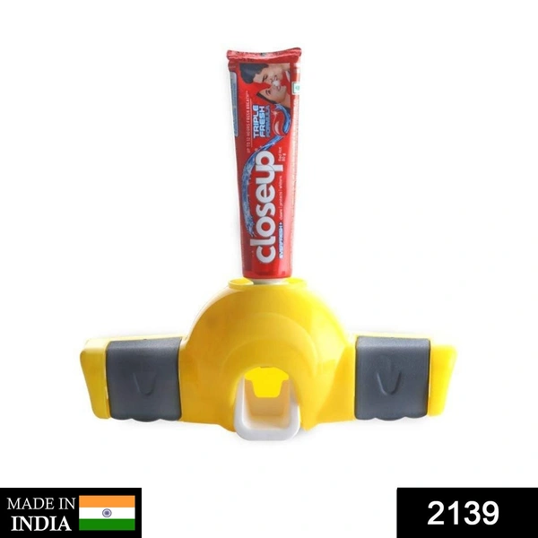 Shubh Luxmi 2139 Automatic Push Toothpaste Squeezer Dispenser - multi coloured, 308
