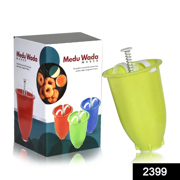 Shubh Luxmi 2399 Plastic Medu Vada Maker, Mendu Vada Machine - multi coloured, 586