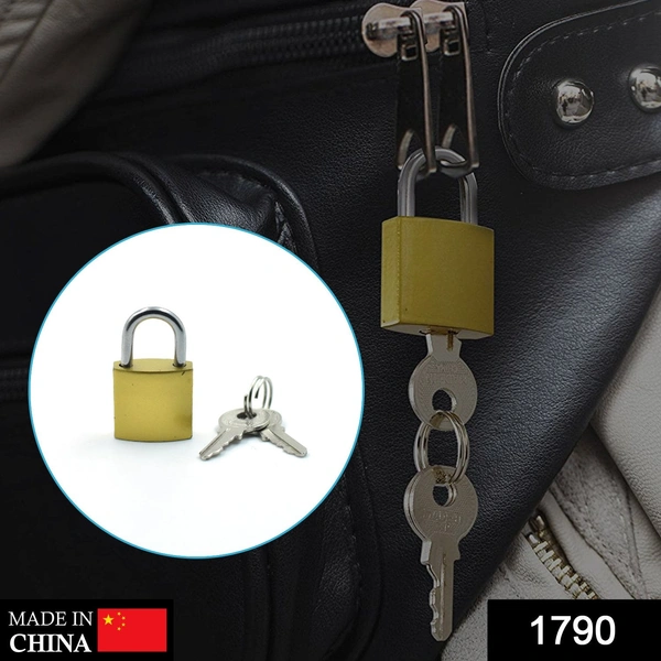 Shubh Luxmi 1790 Solid Imitation Copper Lock - multi coloured, 25