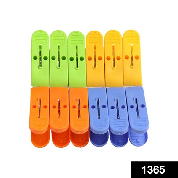 Shubh Luxmi 1365 Plastic Cloth Clips for cloth Dying cloth clips (multicolour) - multi coloured, 89