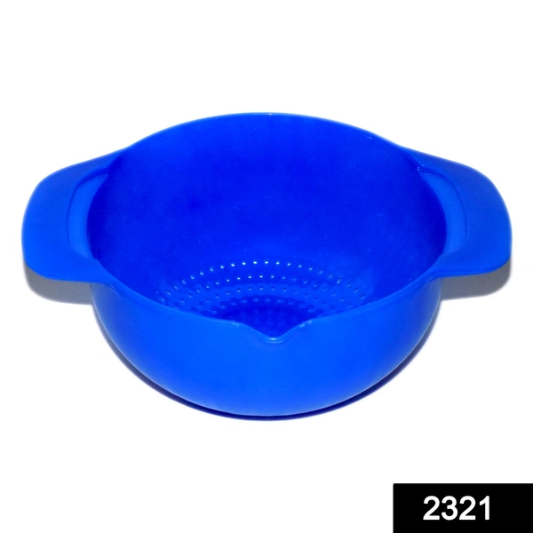 Shubh Luxmi 2321 Double Layer Drain  Washing Kitchen Basket Strainer - multi coloured, 548