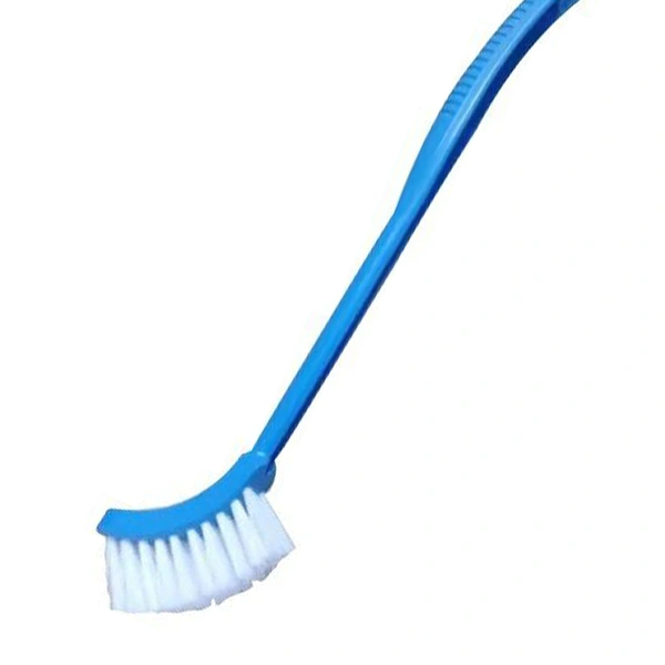 Shubh Luxmi 1291 Single Sided Bristle Plastic Toilet Cleaning Brush - multi coloured, 240