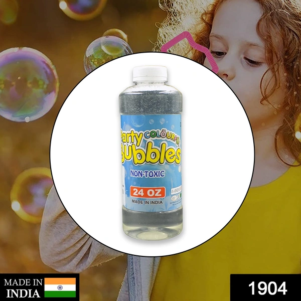 Shubh Luxmi 1904 Bubble Gun Liquid Refill for Kids (750Ml) - multi coloured, 790