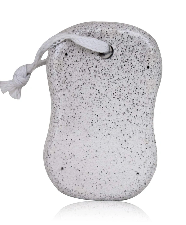 Shubh Luxmi 1252 Oval Shape Stone Foot, Heel Scrubber For Unisex Foot Scrubber Stone - multi coloured, 33