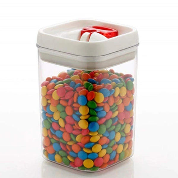 Shubh Luxmi 0853 Airtight Kitchen Container with Flip Lock for Multipurpose Use (500 ml) - multi coloured, 147