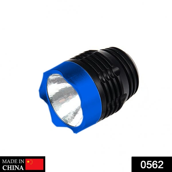 Shubh Luxmi 0562 Bicycle Front Light  Zoomable LED Warning Lamp Torch Headlight Safety Bike Light - multi coloured, 160