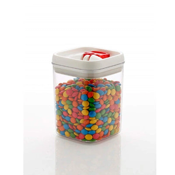Shubh Luxmi 0851 Airtight Kitchen Container with Flip Lock for Multipurpose Use (250 ml) - multi coloured, 140