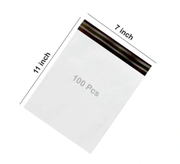 Shubh Luxmi 0931  POD pouch Secure Tamper Proof Courier Bags,100 pcs (7 x 11 Inch) - multi coloured, 500