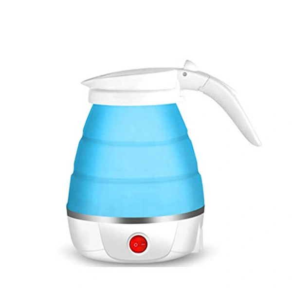 Shubh Luxmi 2137 Silicone Foldable Collapsible Electric Water Kettle Camping  Boiler - multi coloured, 526