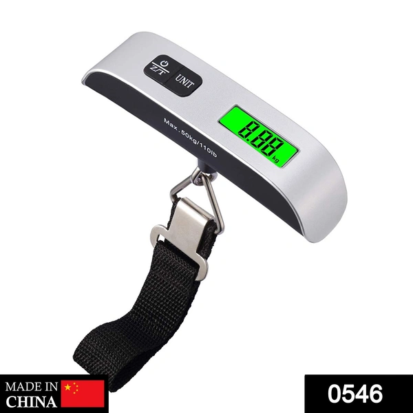 Shubh Luxmi 0546 Portable LCD Digital Hanging Luggage Scale - multi coloured, 120