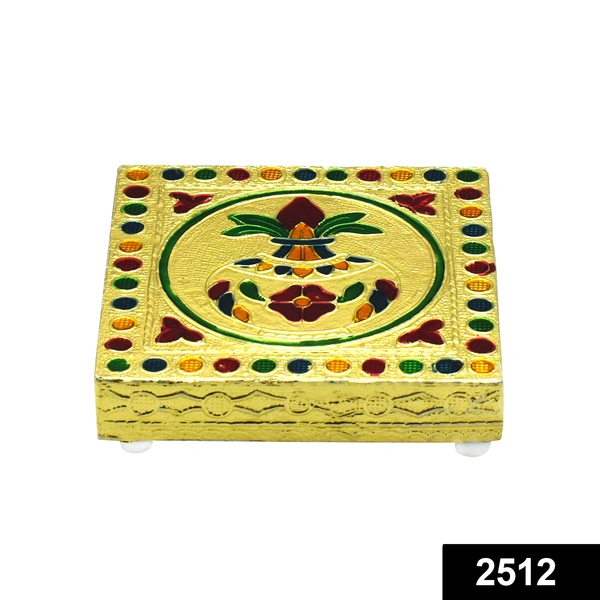 Shubh Luxmi 2512 Fancy Wooden Designer Bajot - multi coloured, 127