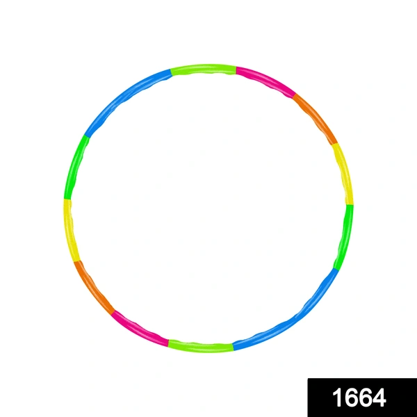 Shubh Luxmi 1664 Hula Hoop, Hoopa Hula, Exercise Ring for Fitness - multi coloured, 327