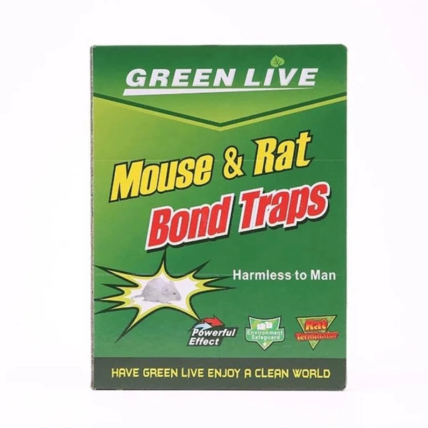Shubh Luxmi 1238 Mice Traps Sticky Boards Strongly Adhesive That Work Capturing Indoor and Outdoor - multi coloured, 86