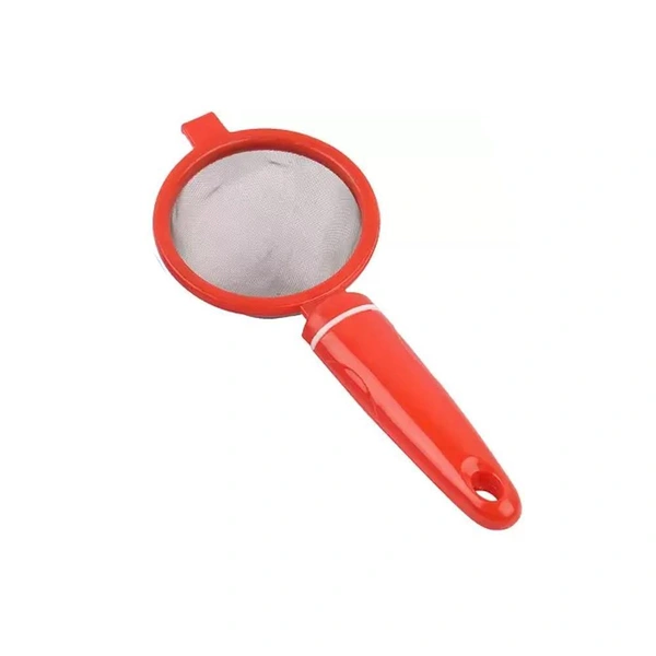 Shubh Luxmi 0880 Plastic Tea Strainer Sieve (Chai Chalni) - multi coloured, 26