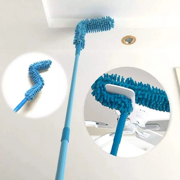Shubh Luxmi 1270 Foldable Multipurpose Microfiber Fan Cleaning Duster for Quick and Easy Cleaning - multi coloured, 630
