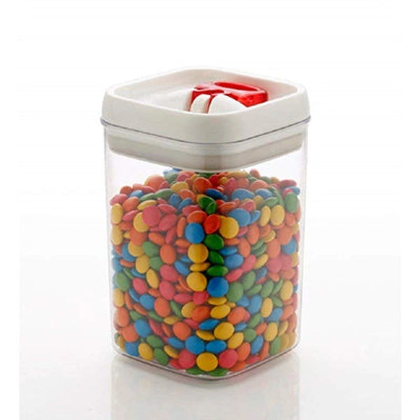 Shubh Luxmi 0852 Airtight Kitchen Container with Flip Lock for Multipurpose Use (400 ml) - multi coloured, 127