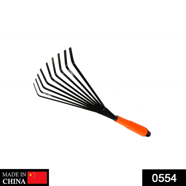 Shubh Luxmi 0554 Teeth Rake Garbage Clean up Fork Digger Excavator for Gardens and Planting - multi coloured, 605