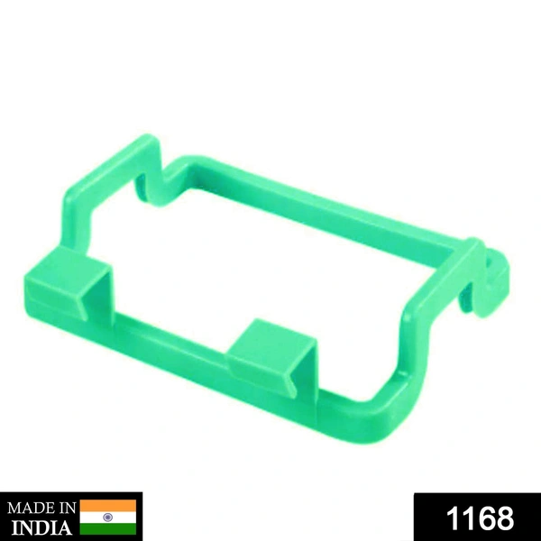 Shubh Luxmi 1168 Kitchen Plastic Garbage Bag Rack Holder ( Green Color ) - multi coloured, 240