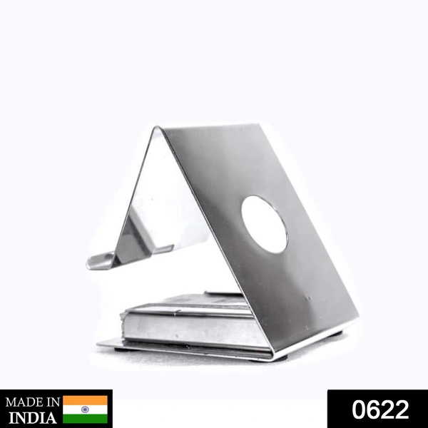 Shubh Luxmi 0622 Mobile Phone Metal Stand (Silver) - multi coloured, 216