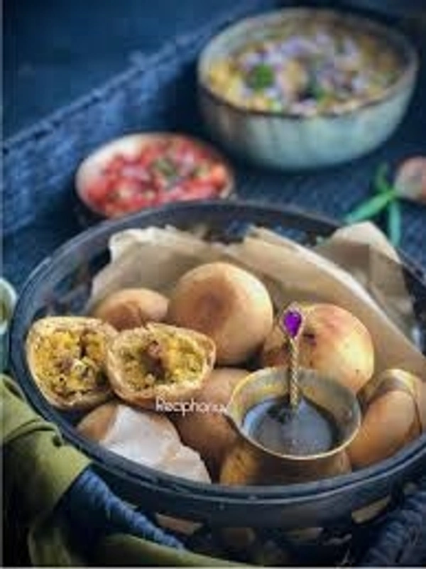 Superdelux- 6 पीस  तंदूरी लिट्टी, चोखा ,चटनी ,सलाद ,फ्राई मिर्च(ऑर्डर समय सुबह 6बजे से साम 6बजे तक)