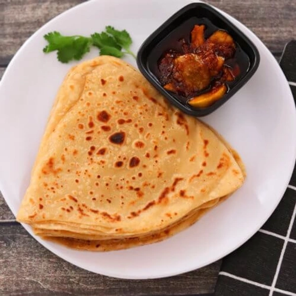 शुद्ध घी के फराठा 4, सुखी सब्जी 