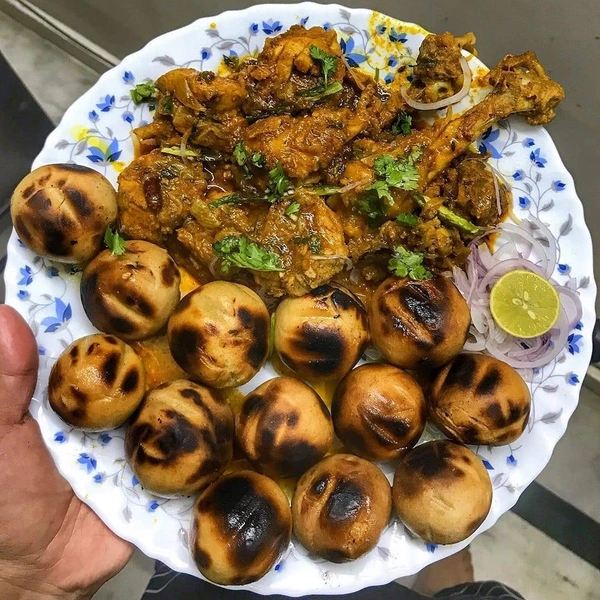 लिट्टी 4 चिकन 4पीस (मुर्गा)(गुरुवार को बंद रहता है)