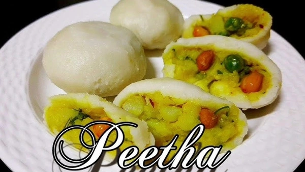आलू पिठा 4पीस, चटनी 