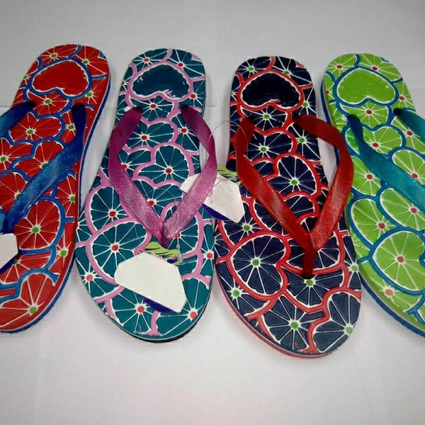 Ladies EVA Slipper - 7, purple 🟣
