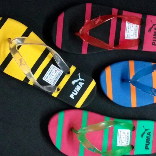 Boy's Puma Sport Slipper - Red Black Green Blue Coffee, 6*10