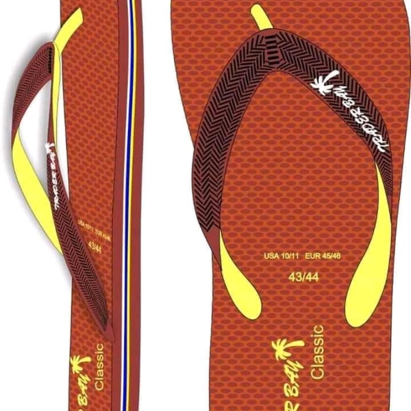 Boy's Slipper - Red, 7