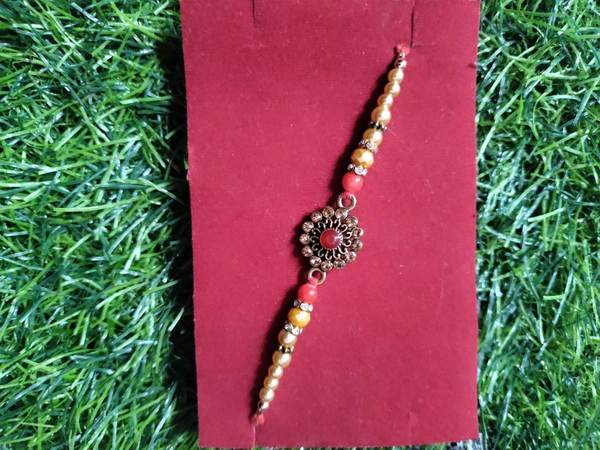 Gulf Metal Type Rakhi - Free