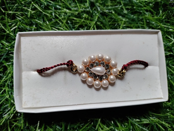 Metal (Beads) Rakhi - Free