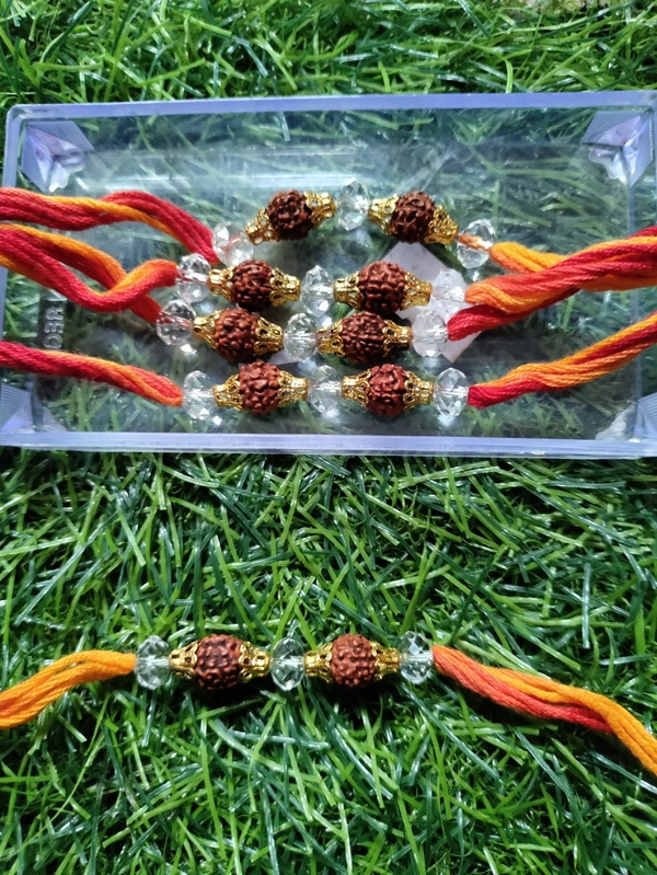 Real Rudraksh Rakhi - Free