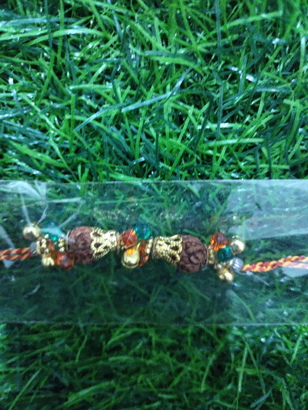 Real Rudraksh — Rakhi - Free