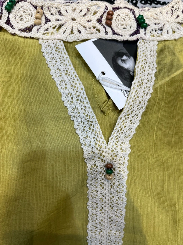 Tattoo  High neck, yellow top - Rio Grande, Free Size