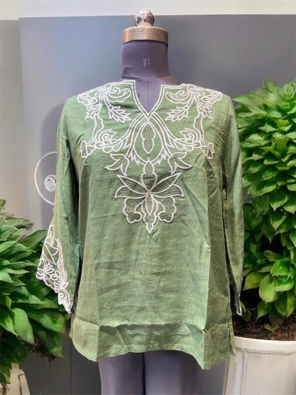 111 Green Treade Work Top - green, XXL