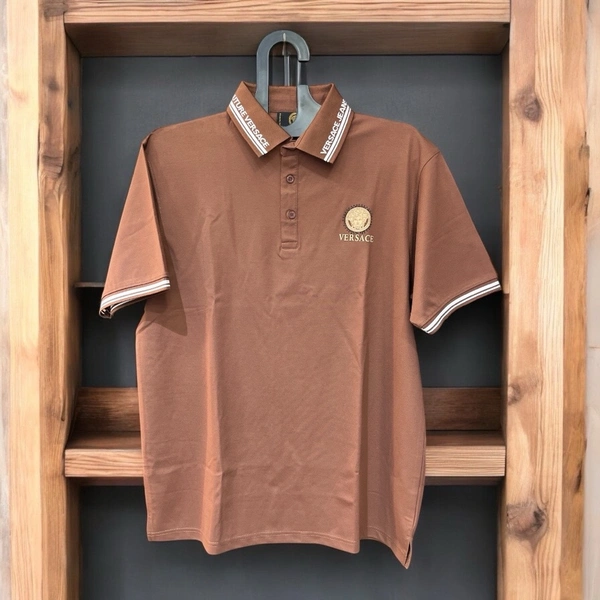 Versace T Shirt  - brown, L