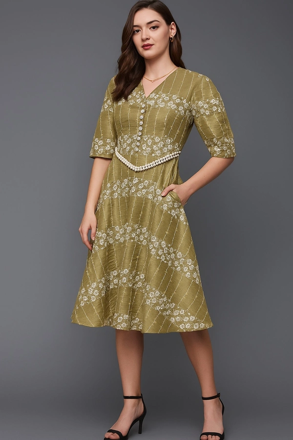 EMILY Elegant Blush Bloom Midi - L pink, Free Size