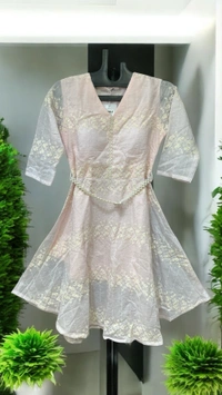EMILY Elegant Blush Bloom Midi - Sycamore, Free Size