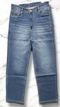 MQ Jeans  Straight Fit  Tapered Whisker-Wash Jeans - Dx Wash, 28