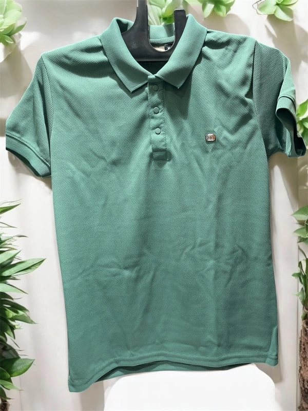 Imported Mint Green Polo Casual T-Shirt - mint green, M
