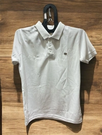 Imported Classic White Polo T-Shirt - White, M