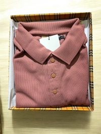 Imported Dusty Rose Premium Polo T-Shirt - Solid Pink, M