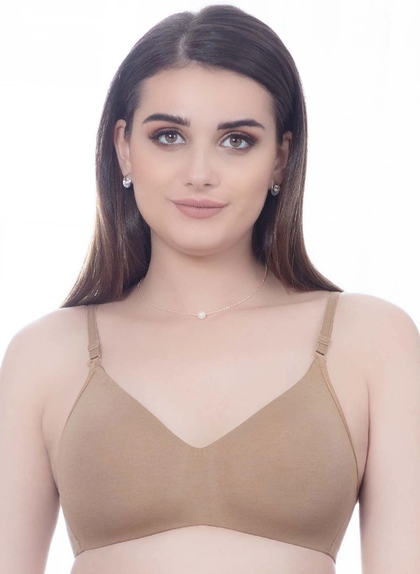 RIZA  Fillup Lightly Padded T-shirt Bra  - Nude, 32 B