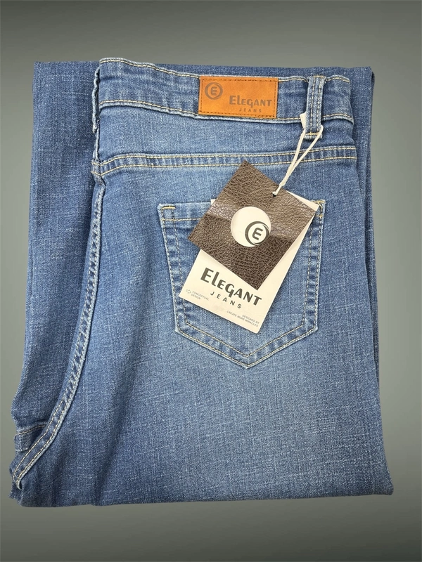 Elegant Trendy Stone Wash Wide Leg Jeans for Women - Stone, 34