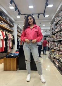 Yo Shang Electra 23 Women Jacket - Free Size, Hot Pink