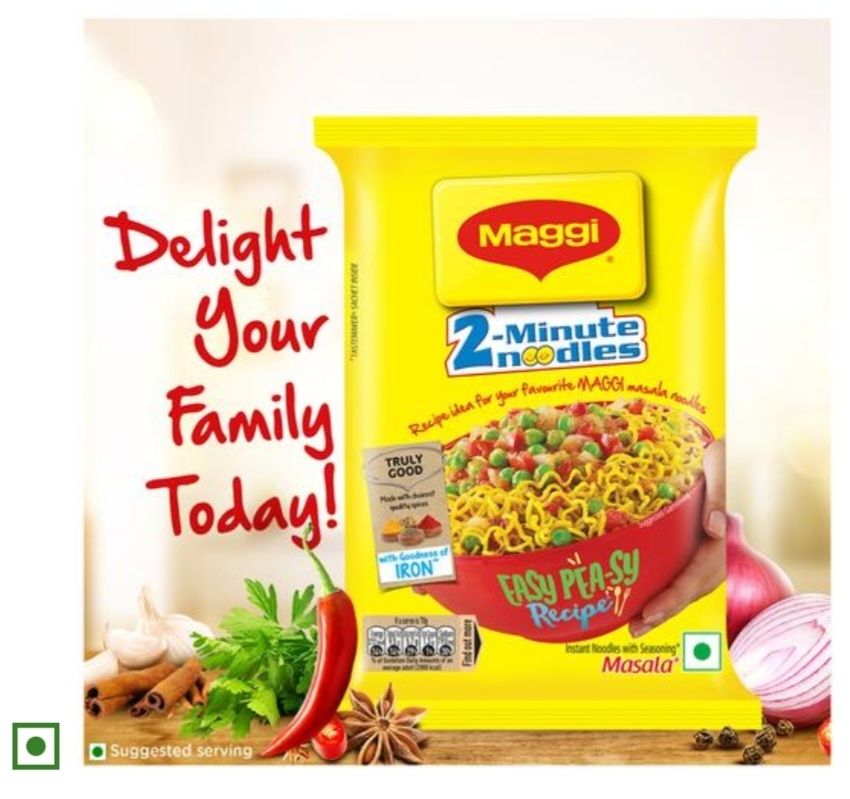 Maggi 2 Min Masala Noodles MRP 15 (96PC/BOX)